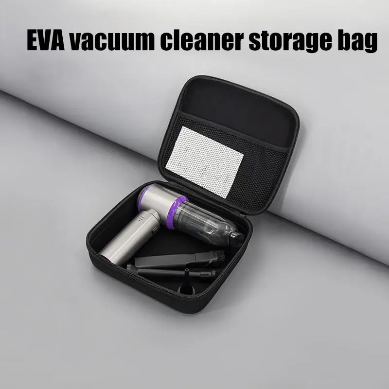 

【MO】Car Storage Car Vacuum Cleaner Universal Protective Bag Storage Box Eva Hard Digital Storage Box Carry Bag Tote Pouch 1PC