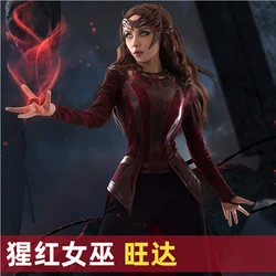 Doctor Evil Wanda Scarlet Cosplay Witch Maximoff Cosplay Costume Outfits Halloween Carnival Suit Mask Halloween Costume