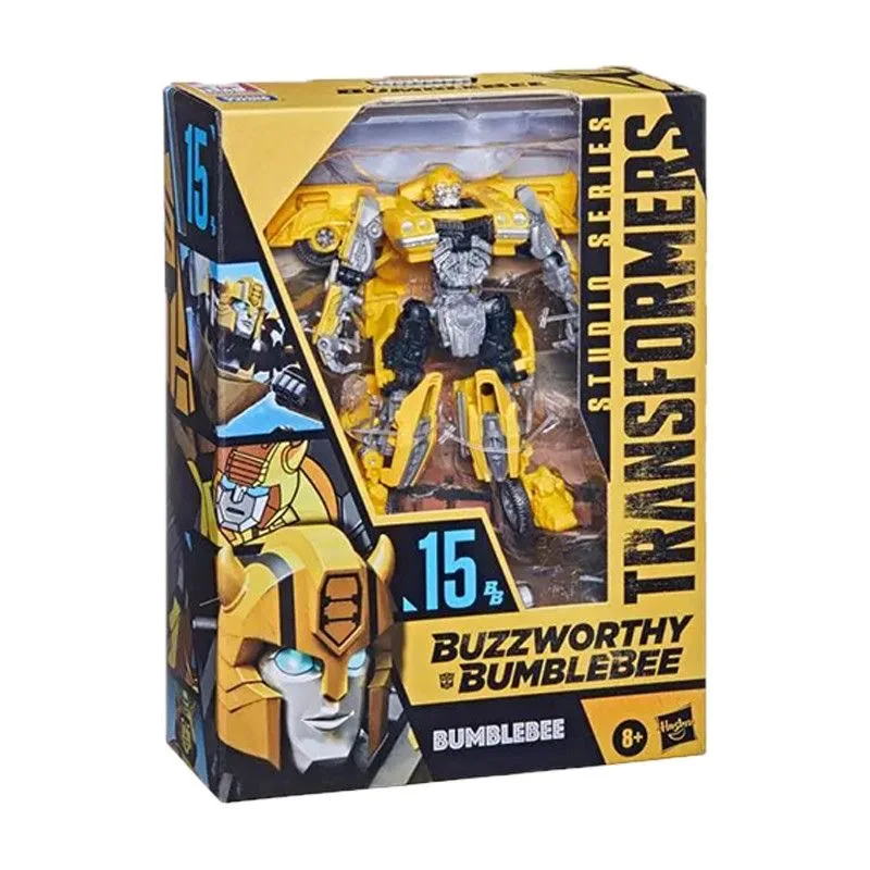 Original Hasbro Transformers Toys Movie 6 BB SS15 Bumblebee Action Figure Model Transformers Robot Collection Toys 12cm