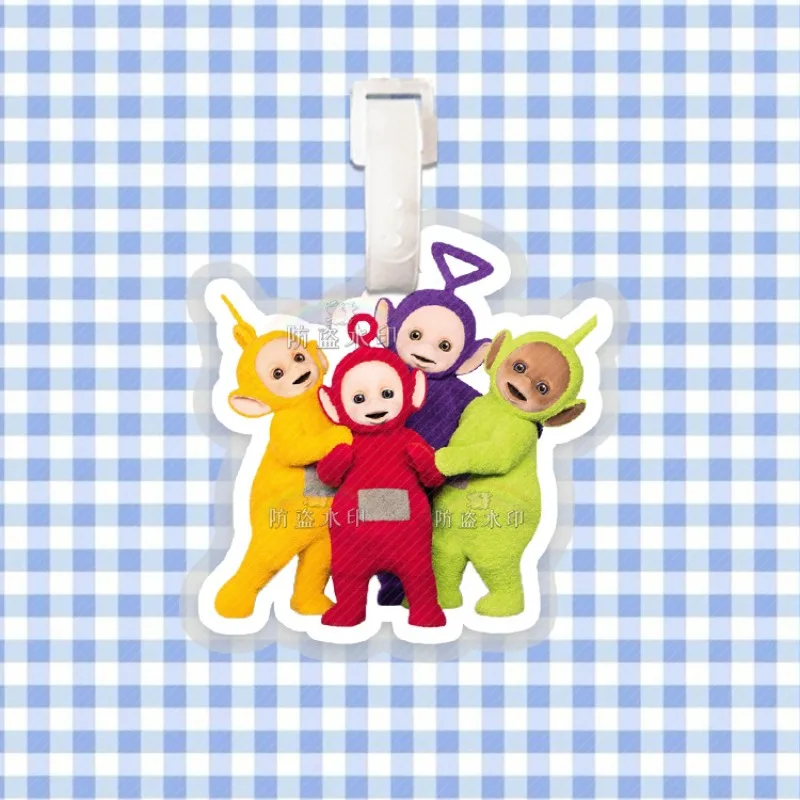 

Teletubbies Anime Backpack Pendant Cute Cartoon Tinky Winky Po Laa Laa Dipsy Luggage Decoration Tag Gift