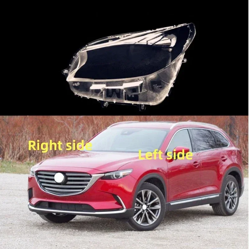 

Для MAZDA CX9 CX-9 2016 2017 2018 2019 2020 2021 чехол для автомобильной фары, налобный фонарь, линза, стекло для фар