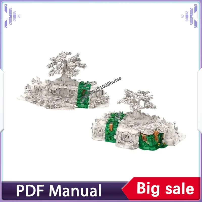 Rivendell Expansion MOC-bouwstenen voor set 10316 Elven Scene Assembly Bricks Kit Collection Gift