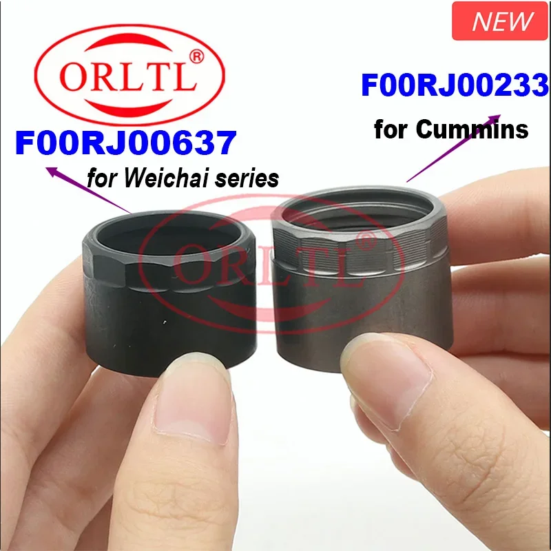 F00RJ00233 Injector solenoid valve lower pressure cap F00RJ00637 Injection Head Cap Nut for BOSCH Weichai Cummins 120 series