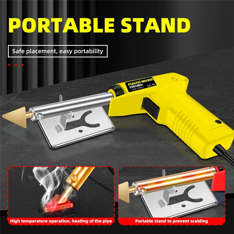 

30-100W Plastic Welder Plastic Welding Kit With Soldering Iron Tips Soldering Iron Kit Professional Repair Tool EU Plug