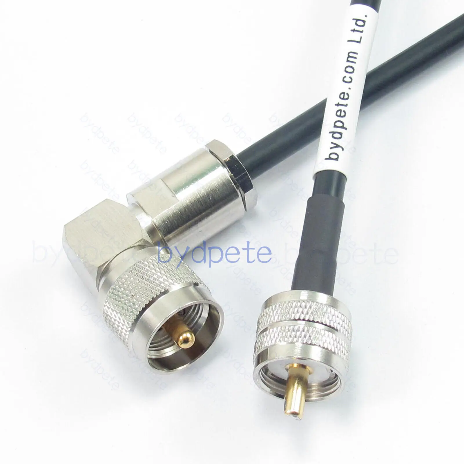 

PL259 UHF Male Right Angle R/A to UHF Male PL-259 LMR240 Coaxial Cable RF Kable