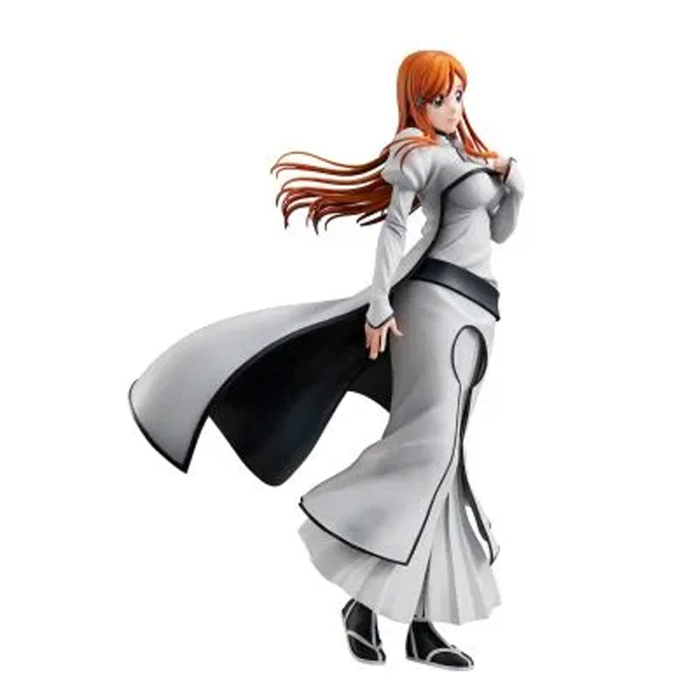 In Stock Original MegaHouse Orihime Inoue PVC 22cm Anime Character Collectible Display Figure Toy BLEACH Desktop Decoration Gift view 3