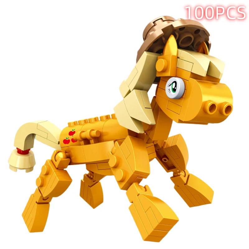 Pony War Mini Model Action Figure Kawaii Bouwstenen Compatibel Zoon Anime Steden Kerst Hallowmas Verjaardag Speelgoed Geschenken