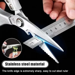 Kitchen Accessories Scissors Stainless Steal Sharp Multi Function Tool Food Scissor For Chicken Vegetable Barbecue Meat Fish