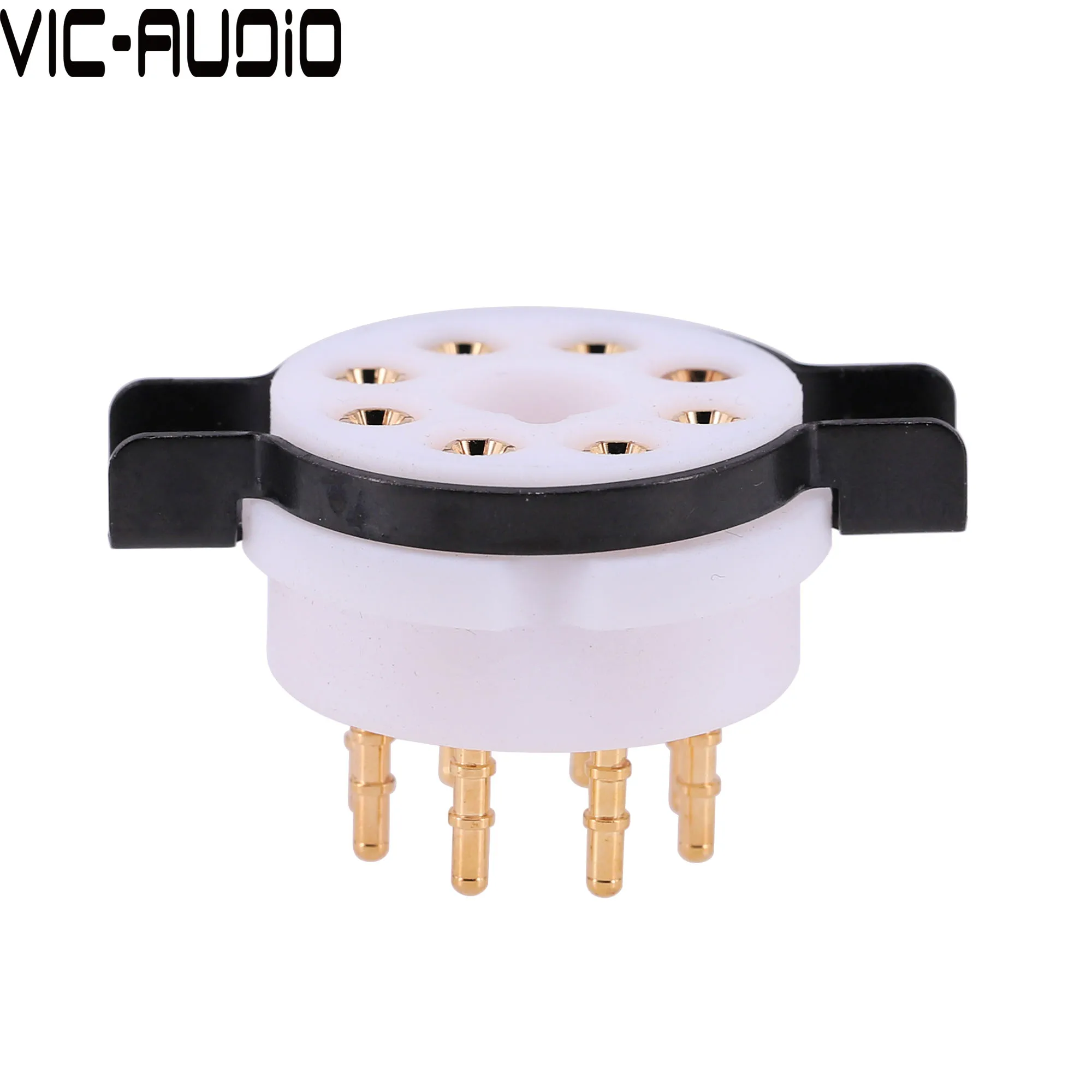 Трубчатый патрон из ПТФЭ с 4-контактным патроном, позолоченный для 300B FU-811 811 274B 572B 2A3, электронная трубка, винтажный фотоусилитель Hi-Fi