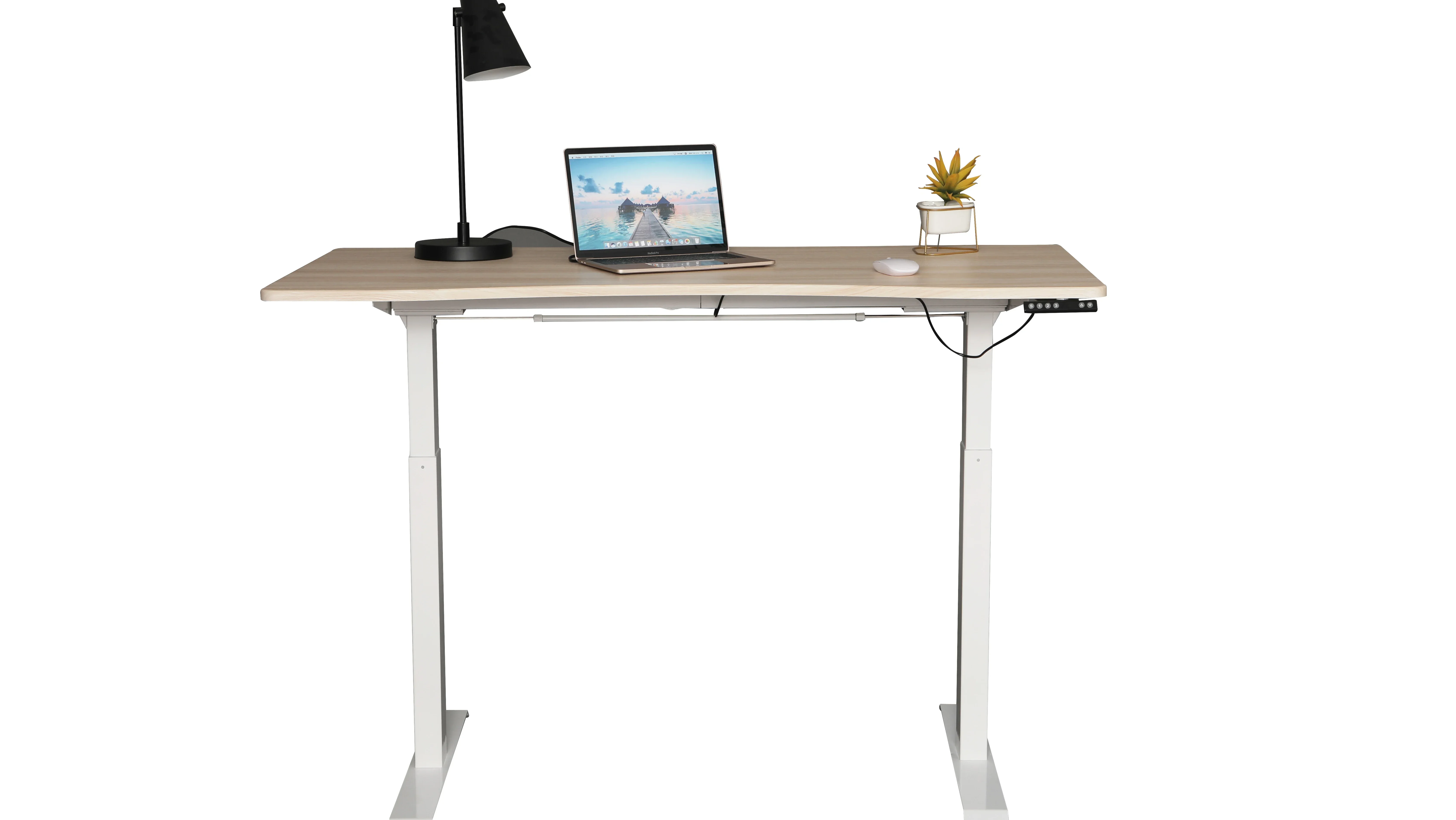 2026 single motor office electric adjustable height children tables standing computer desk