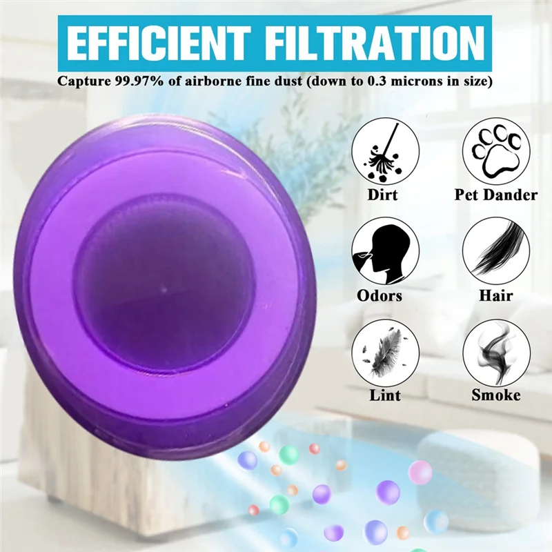 Filtre de rechange pour aspirateur Dyson V8 Absolute Stick/V8 Animal, 5 pièces