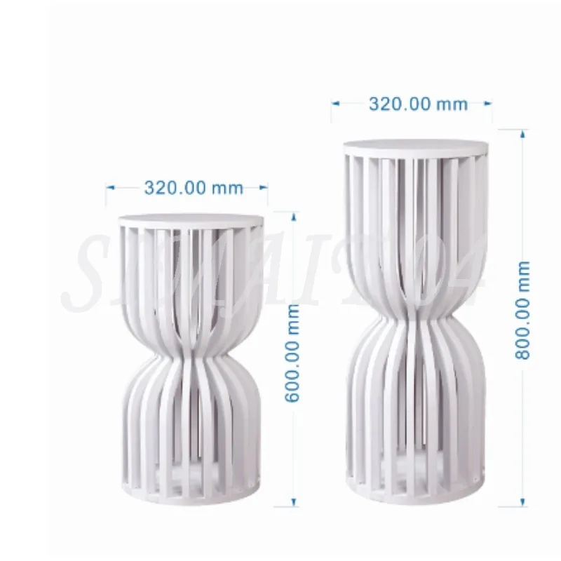 Roman Column round Suit Prop Wedding Cake Table Guide Road Sign Party Flower Stand Window Decor