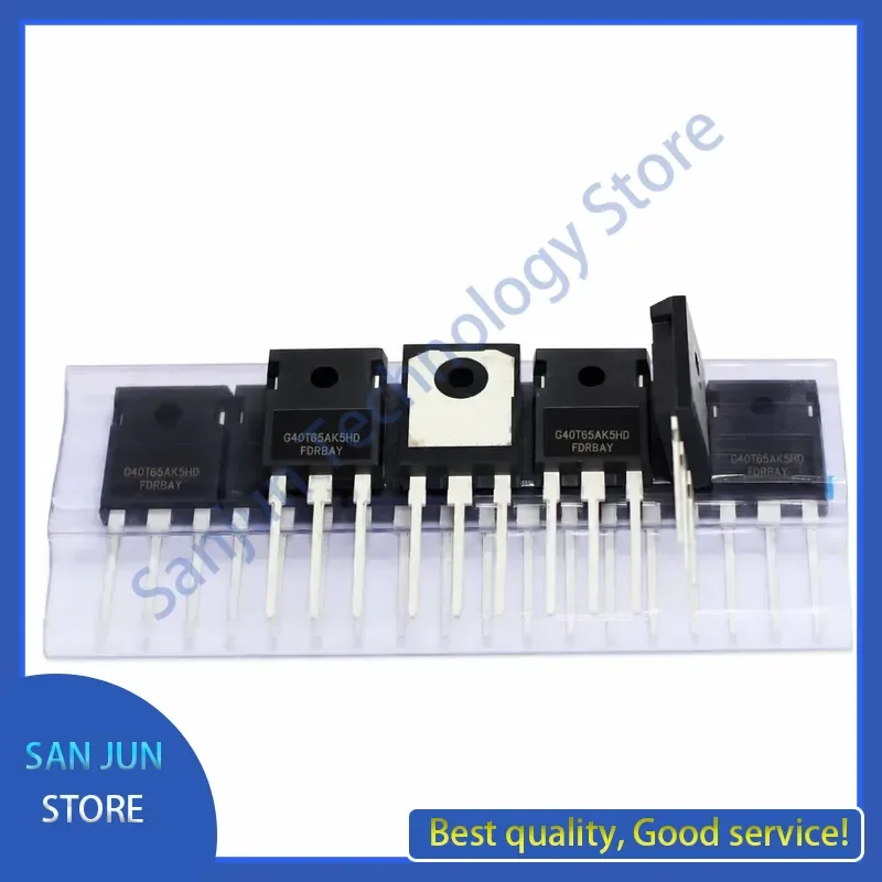 10pcs New Original CRG40T65AK5HD G40T65AK5HD 40T65 TO-247 IGBT Pipe Welder Usually 40V
