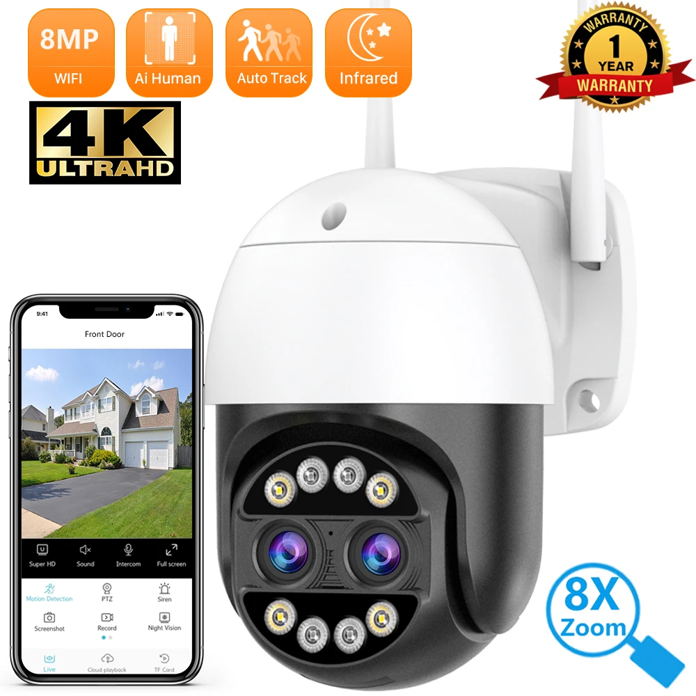 8MP Wifi Ip Camera … - image