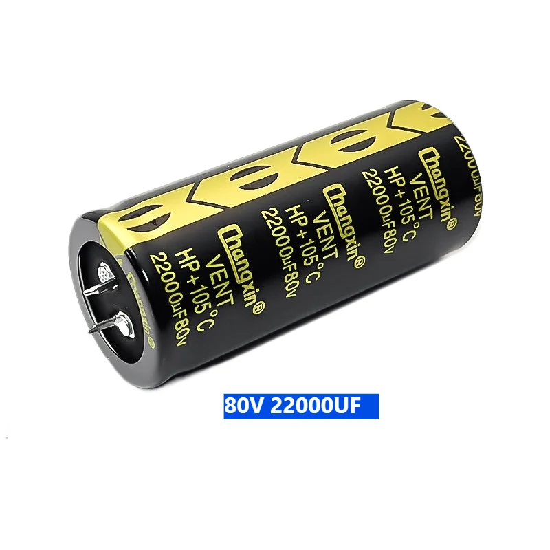 

1PCS 80V 22000uF Speaker Amplifier Filter Capacitor Long Life Snap-in 35x80mm
