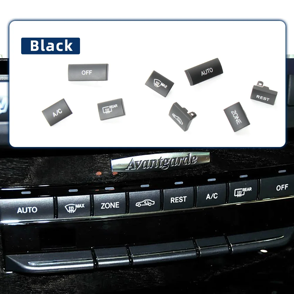 Low-End Version Car Air Conditioning Buttons for Mercedes-Benz E-Class W212 (2009-2015) W207 (2009-2016)