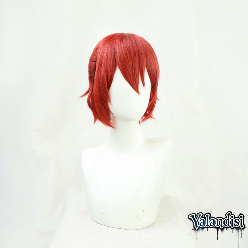 Yalandisi& NIJISANJI Virtual YouTube Vtuber Hanasaki Miyabi Cos Cosplay Wig Halloween Carnival Party Props Synthetic Hair