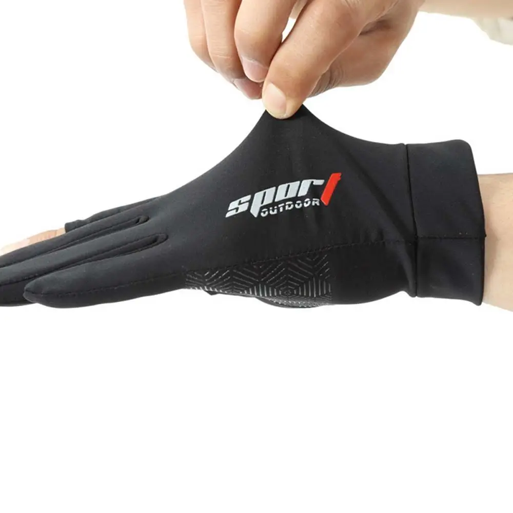 Fishing Non Slip Anti UV Ice Silk Outdoor Riding Gloves Motorcycle Gloves Racing Protective Gloves Touch Screen Gloves