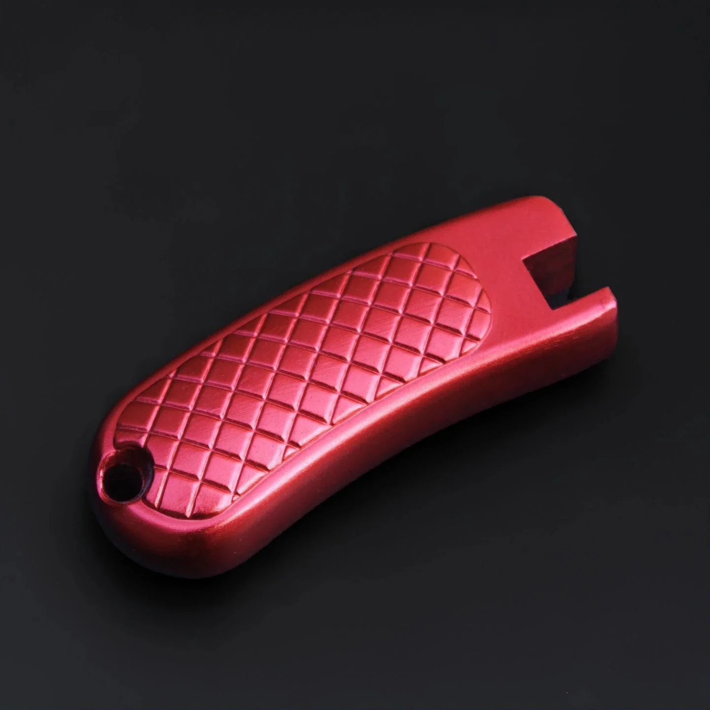 

Red Solid Aluminum Alloy Slingshot Handle DIY Slingshot Special Accessories Slingshot Grip Adult Fun