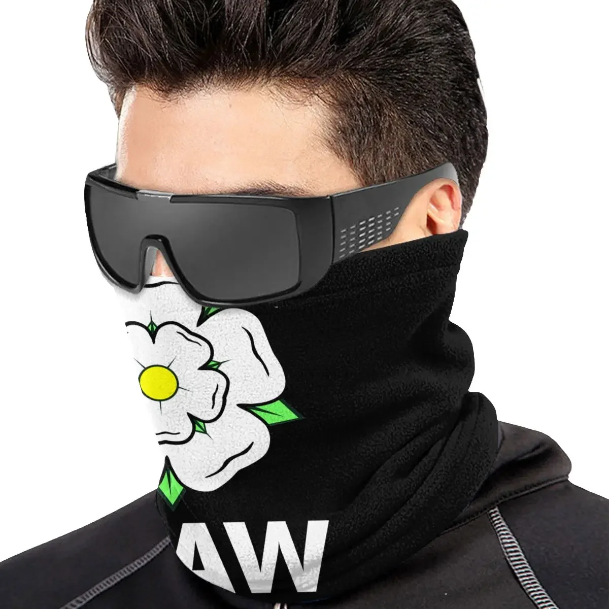 Alaw All Leeds Aren'T We United Utd Yorkshire Rose Terraces Microfiber Neck Gaiter Bandana Scarf Hip Hop