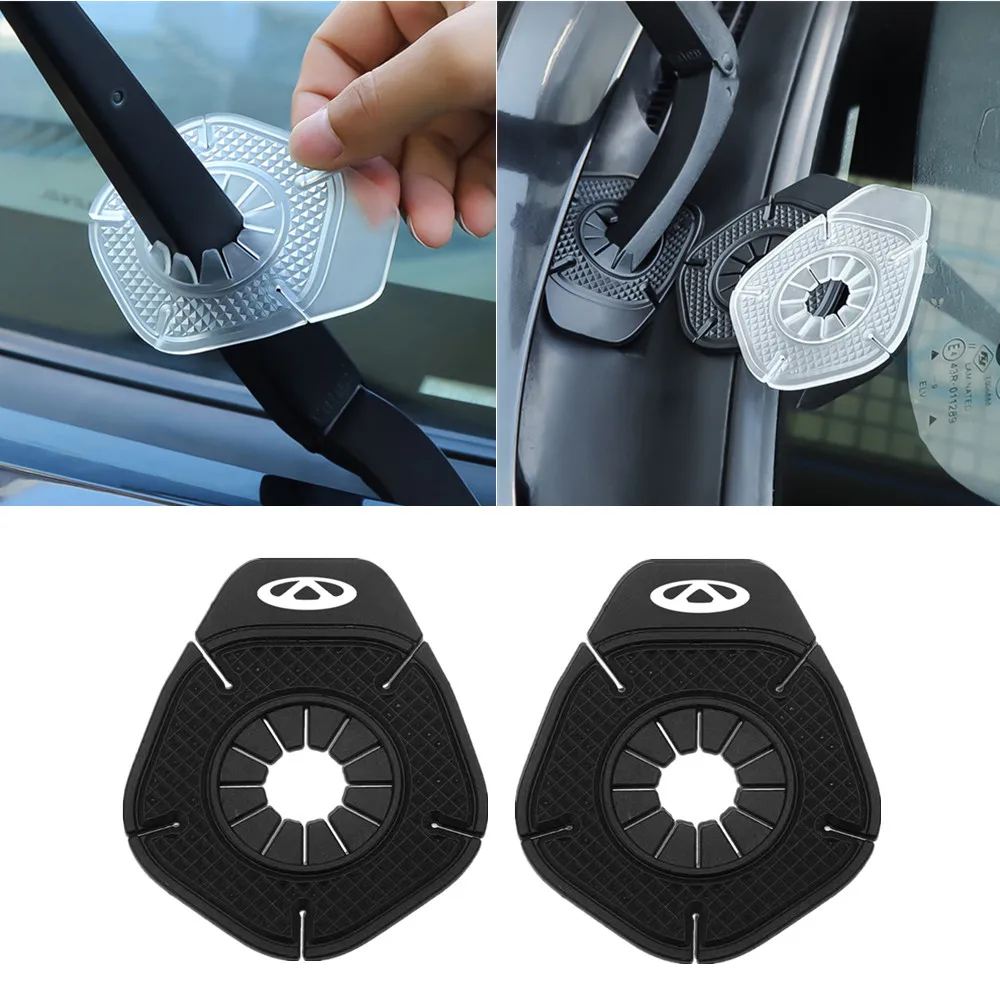 Car Windshield Wiper Hole Protective Cover for CHERY TIGGO 3 4 5 7 PRO 8 Accessories