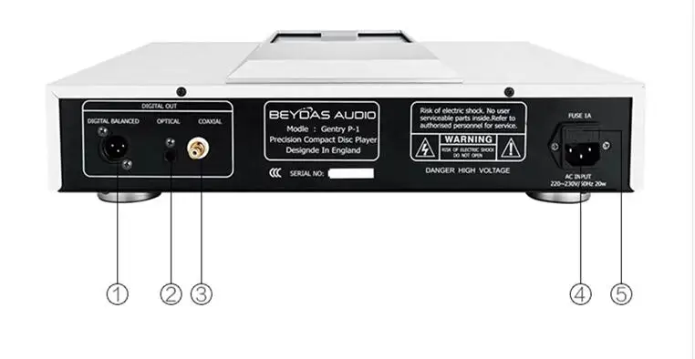 Digital Pure Turntable Player, Lossless Fever CD Player, Beydas P1, Novo