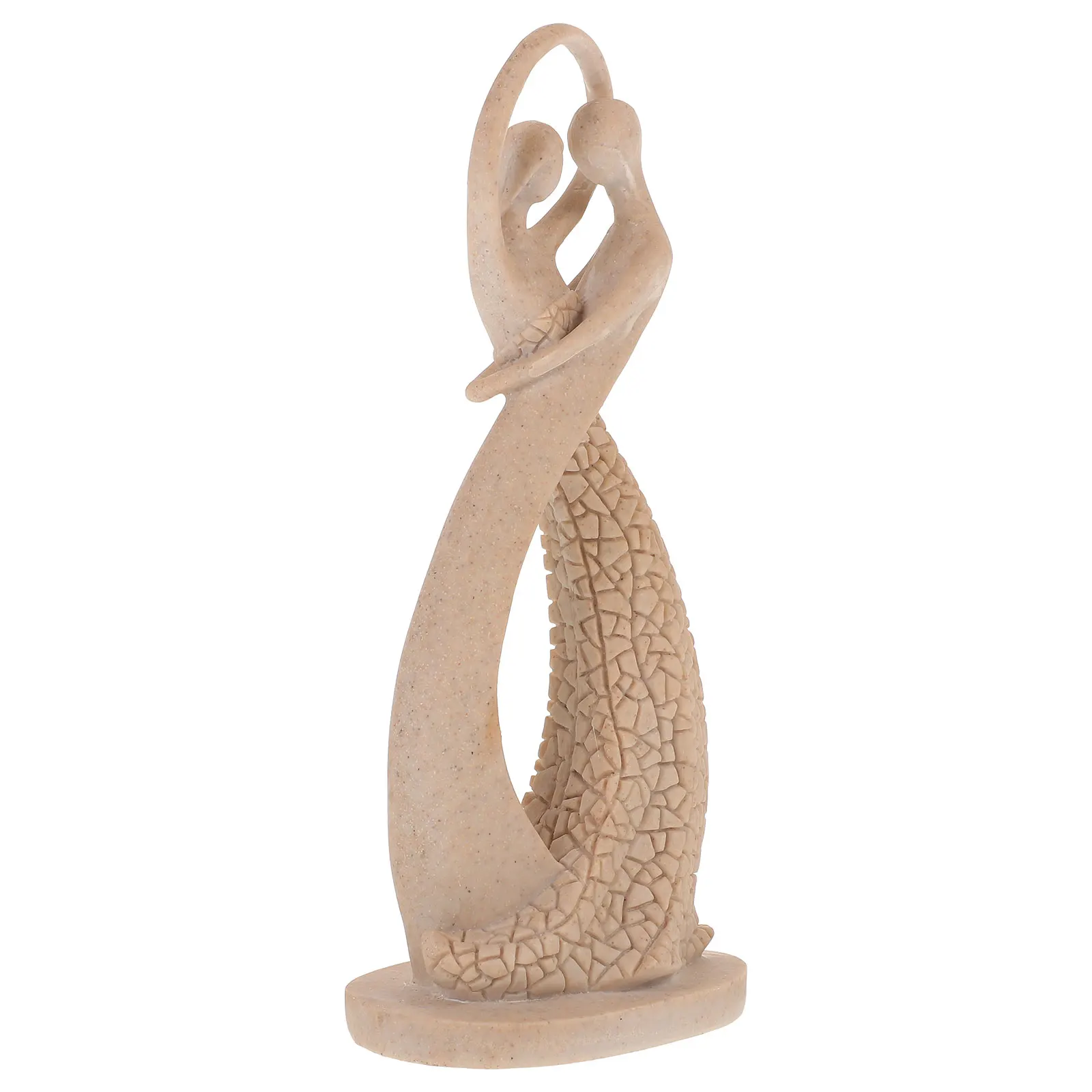 

Couple Ornaments Hug Figurine Resin Hugging Romantic Love Sculpture Statue Decoration Lovers Embrace