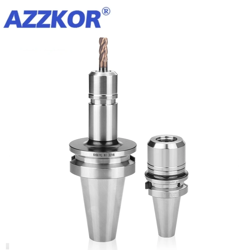 AZZKOR High Precision Windless CNC Tool Holder Bt30 Bt40 Machining Center Milling Cutter Bar SK10 SK16 Milling Cutter Chuck