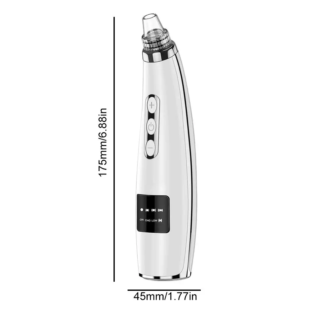 Akumulatorowy odkurzacz do porów twarzy USB, odkurzacz do usuwania zaskórników, przenośne narzędzie do usuwania trądziku, urządzenie do oczyszczania twarzy