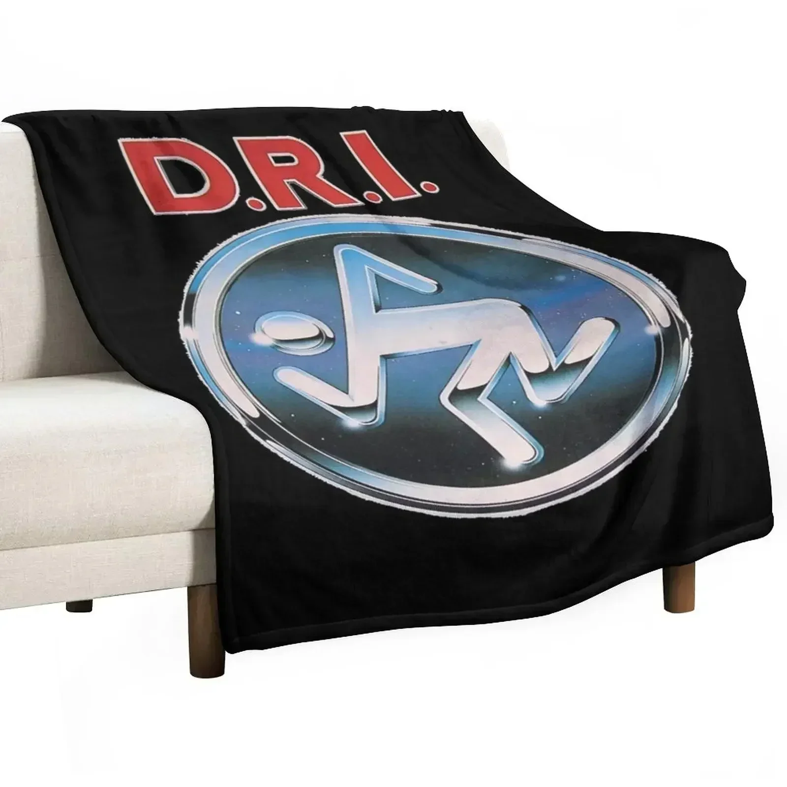 New Artwork D.R.I Throw Blanket Thins Luxury Brand Winter beds Blankets