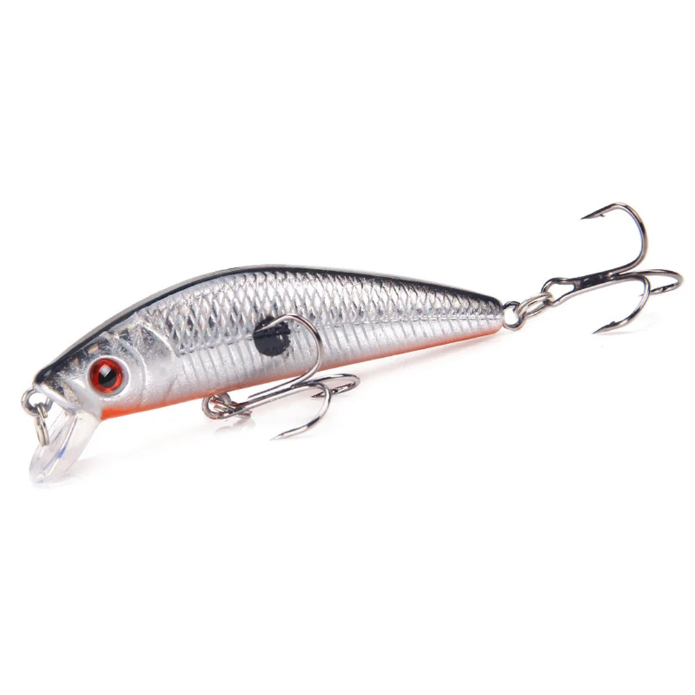 1Pcs Slow Sinking Fishing Lure Minnow Trolling Artificial 7.9g 7cm Quality Hard Bait Pike Peche Bass Wobblers Crankbait Tackle