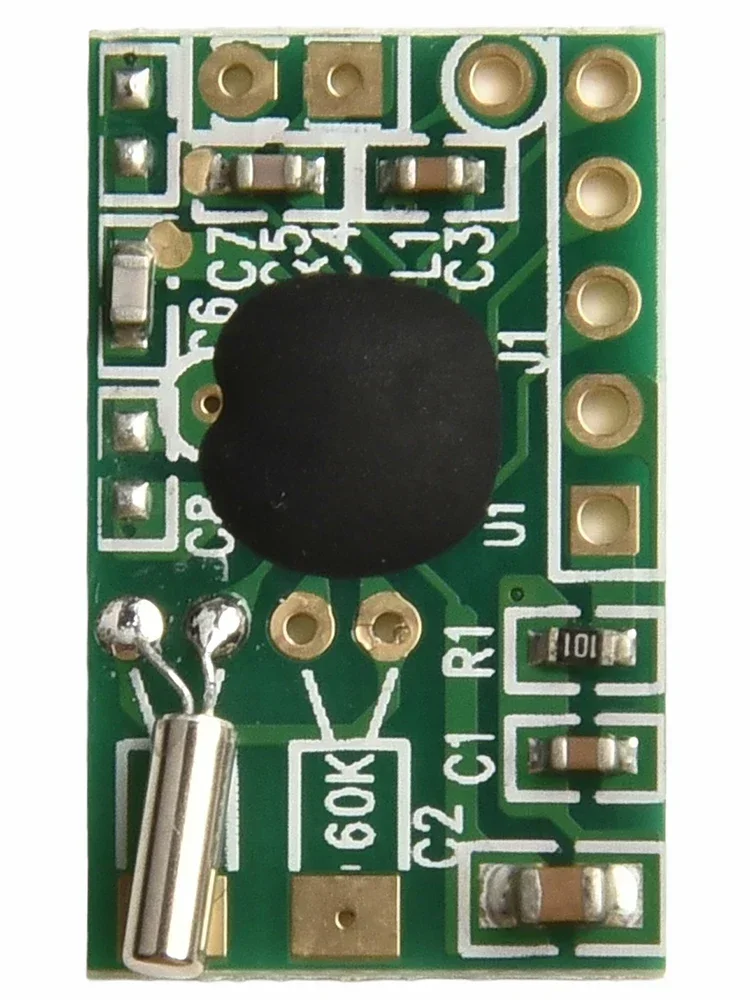 77 5KHz DCF77 Receiver Module without Antenna for Time Signal Demodulation and Radio Clock Synchronization with MCU Processing