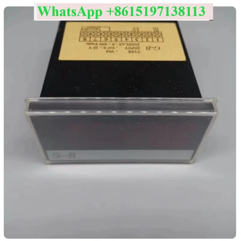 G-B V04 INPUT: DC0-10V DISPLAY: 0-600Y/dyeing machine tachometer