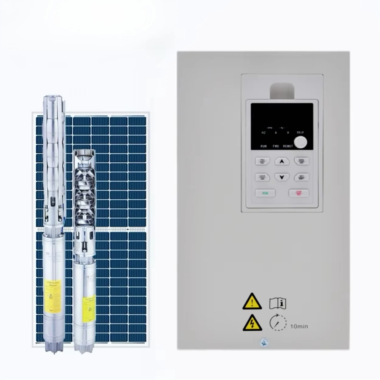 TUV certified single phase solar inverter for off-grid African village blending mode with vector control 2 years warranty