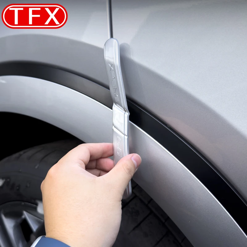 

For Xpeng G6 XiaoPeng 2023 2024 Car Styling Door Anti-collision Strip Painted Anti Scratch Strip Anti Rubbing Auto Accessories