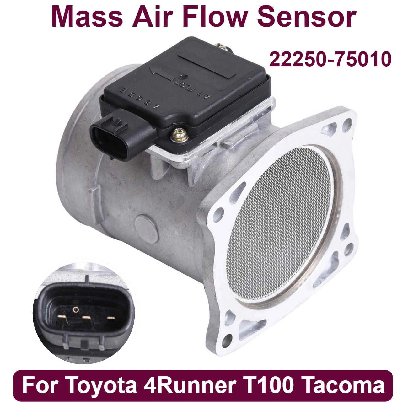 

Датчик массового расхода воздуха MAF для Toyota 4Runner T100 Tacoma 22250-75010
