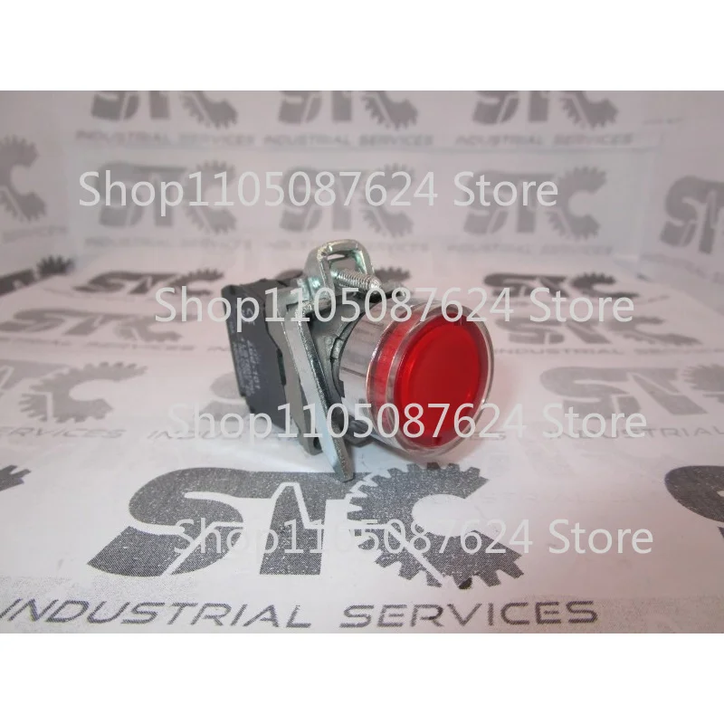 XB4BW3465 For  Andeli  Red Illuminated Push Button 1 NO 1 NC - FAST SHIPPING