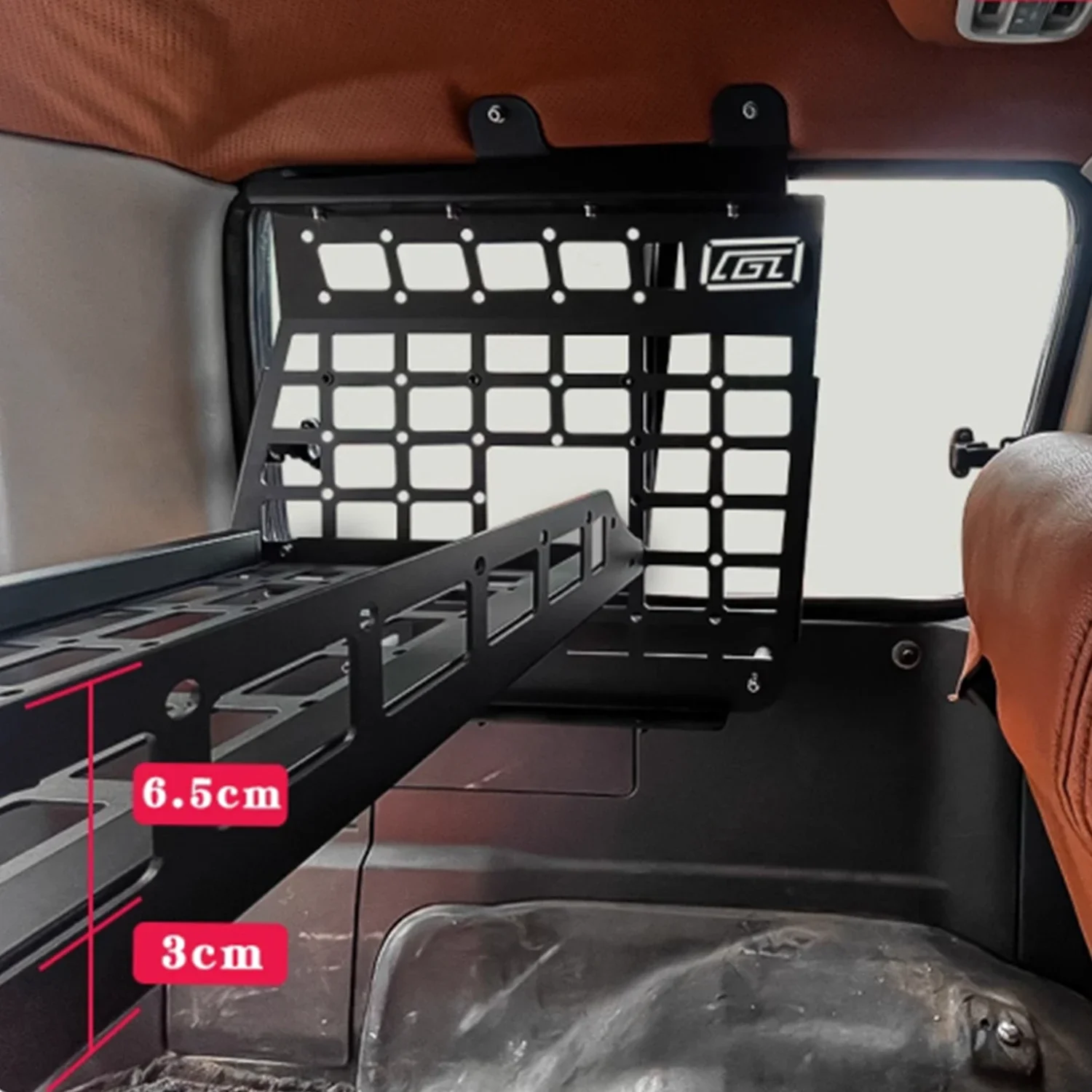 For Toyota Land Cruiser 80 Series LC80 1990-1997 Car Camping Accessories Trunk Molle Panels Luggage Organizer Racks