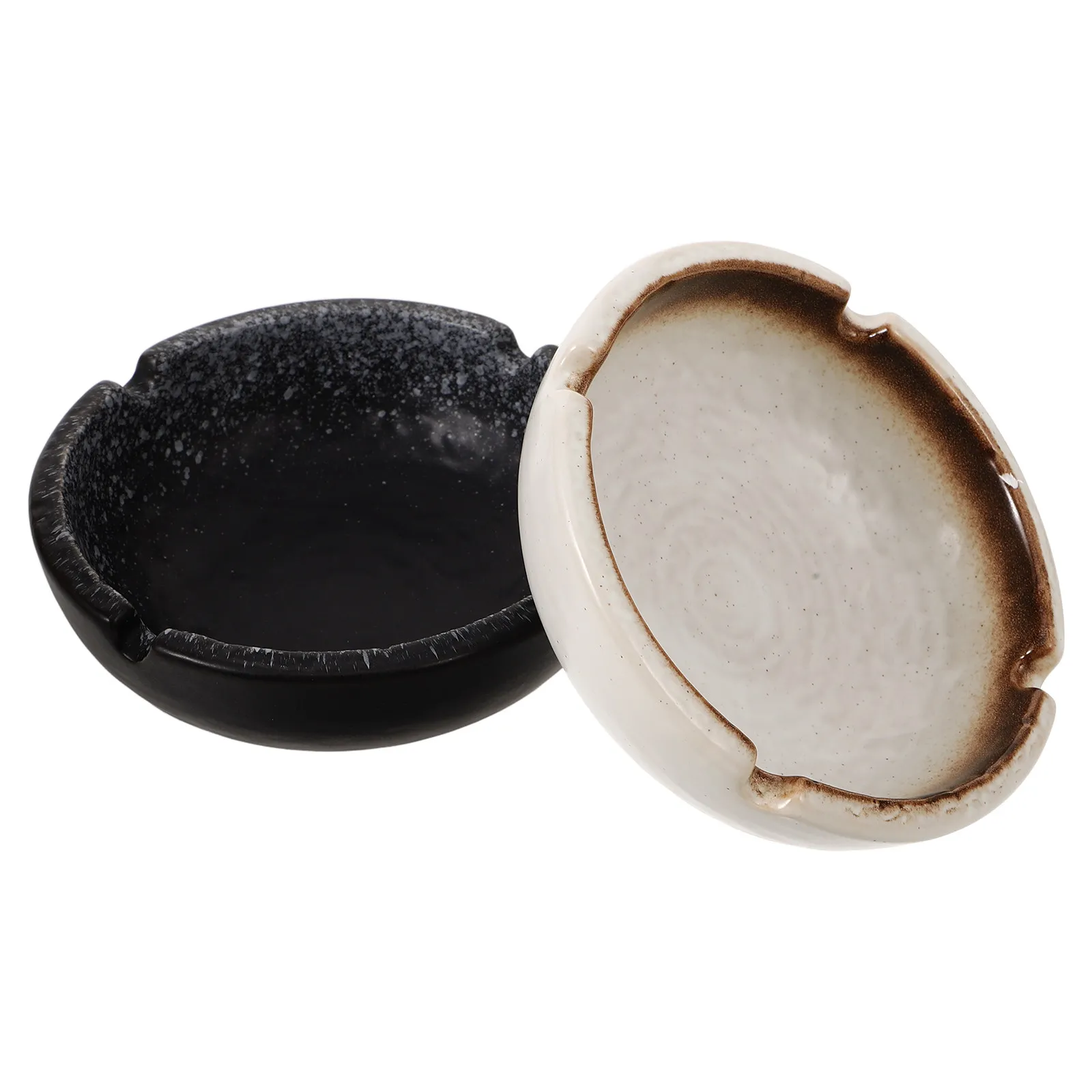 

Керамическая пепельница-украшение, подарок для курильщика, фарфоровый контейнер для окурков, настольный, маленький