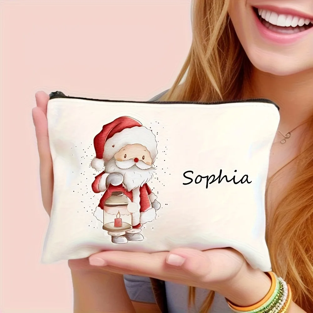 Customize your name. Makeup bag. Organizer bag. Wallet. Signature pen bag. Personalized coin bag. Ladies beauty box.
