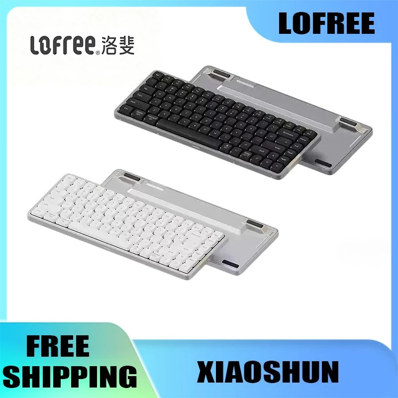 

Lofree Xiaoshun 100 Low Axis Mechanical Keyboard Wireless Bluetooth 10mm Ultra Thin All Aluminum Body Office Portable Keyboard