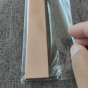 Schärfesschärfen von Spitzenmesser Leder Strop Stein, 4 mm dick, 25 mm, Aluminiumlegierung, in Weiß, 15g komponiert 8 Hauptverkäufe Strop Leder - №5