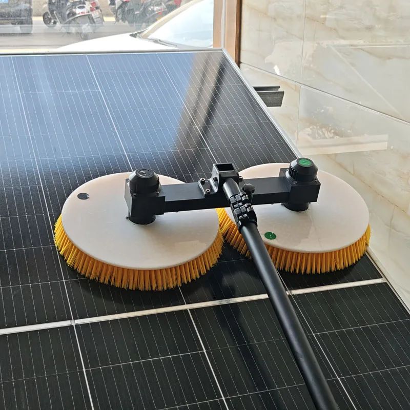 

Специальное предложение Электрическая щетка для очистки вращающейся щетки солнечной панели для очистки солнечных панелей