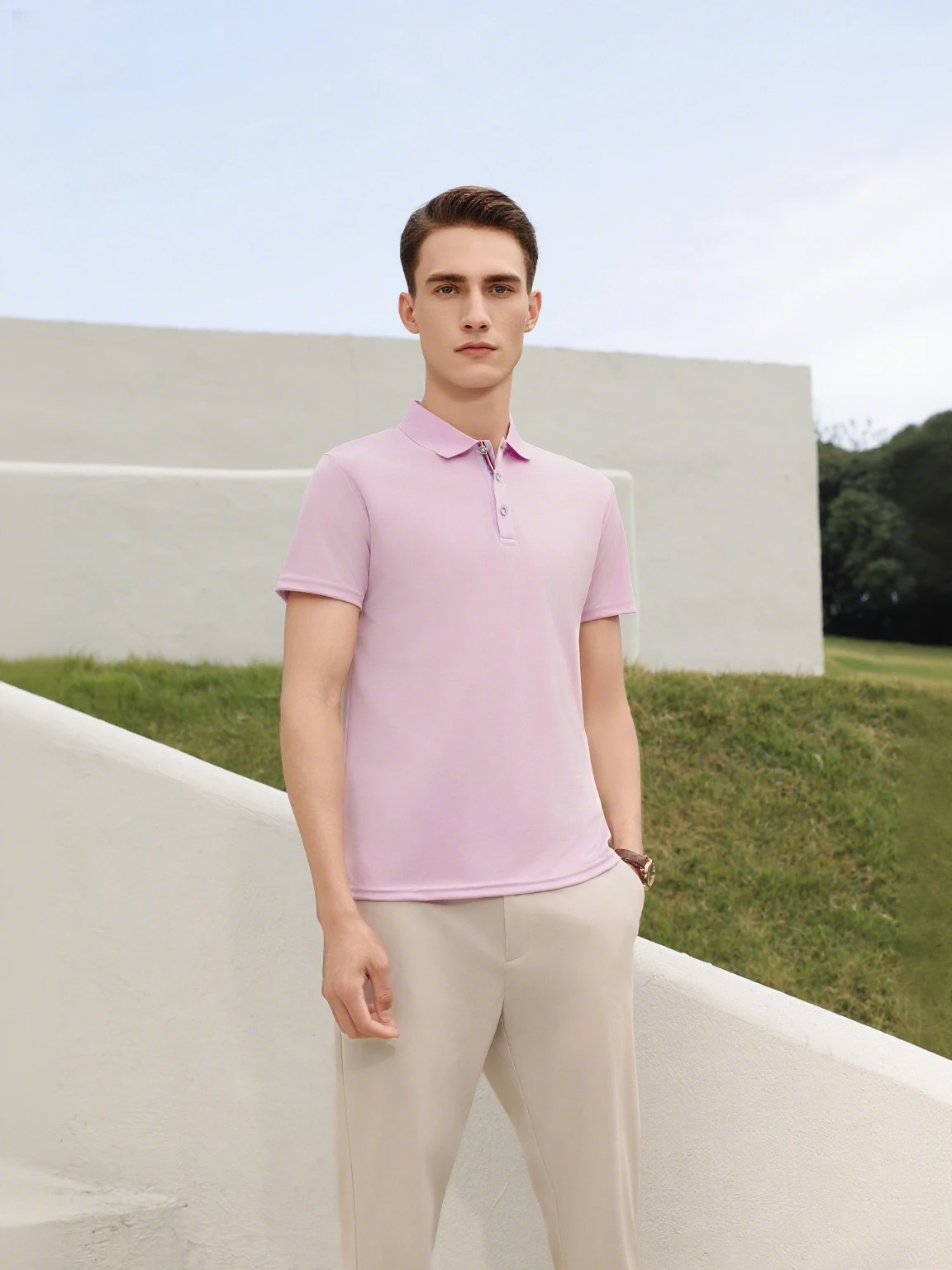 

Men's and Women's Polo Shirts Summer Lapel Collar T-shirts Business High Quality UV Protection Fashion Brand Short Sleeves