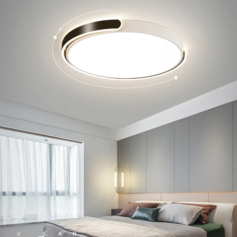 Modern LED Ceiling Lamp With Bedroom Living Room Aisle Kitchen Ultra Thin Chandelier Luster Lighting Fixture Home Decoratioan