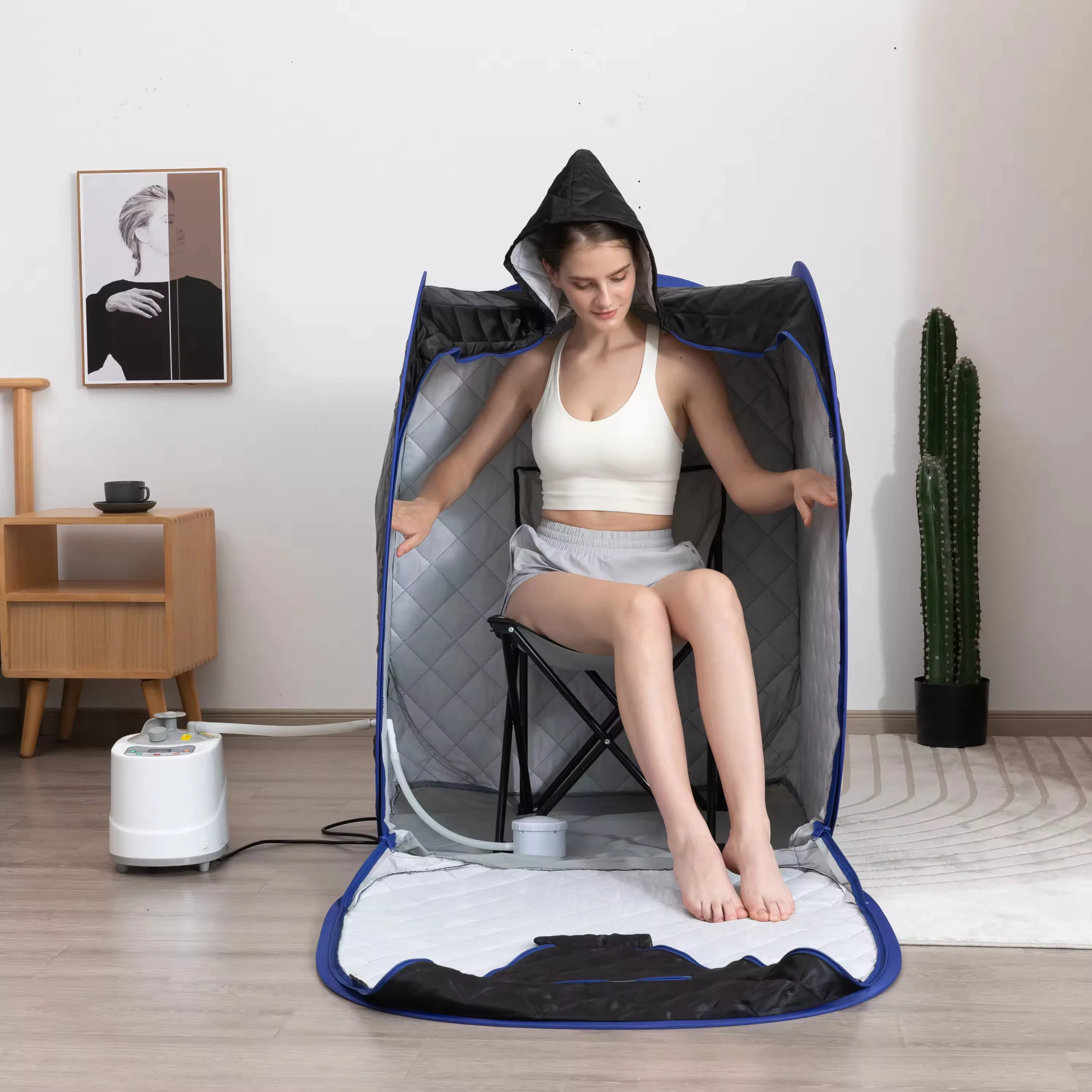 Foldable Steam Sauna Tent Household Spa Sweat Cabin Detoxification Body Shaping Weight Loss Sauna Room