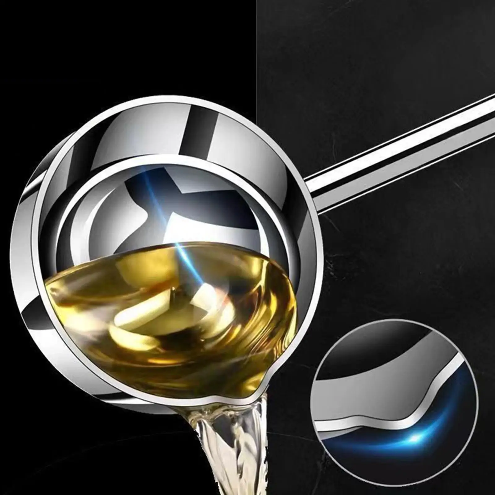 Small Oil Cooker Mini Saucepan Small Oil Pots Oil Pouring Spoon for Oil Melting Cooking Reheating Dishwasher Butter Melting