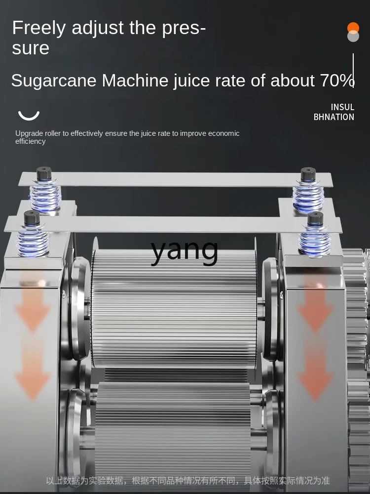 L'm'm-Petite Machine Électrique existent d'Extraction de Jus de Canne à Sucre, en Acier Inoxydable, Mise à Niveau