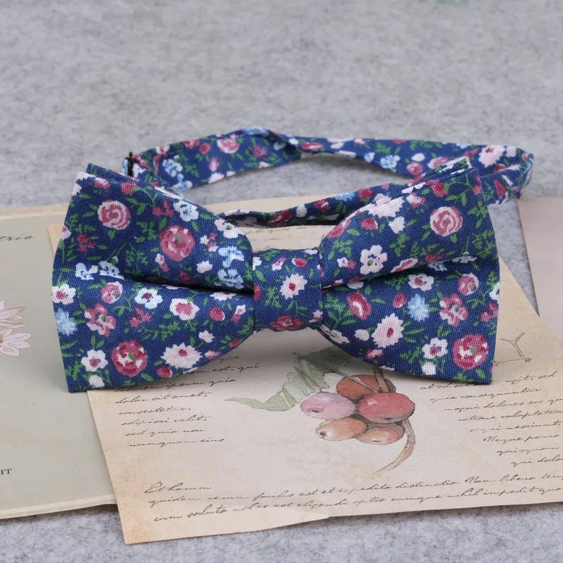 Marke Neue Männer Mode Retro Blume Drucken Bogen Krawatten Für Mann Casual Schule Jungen Katzen Muster Neck Tragen Bowtie Zubehör schmetterling – Detail 28
