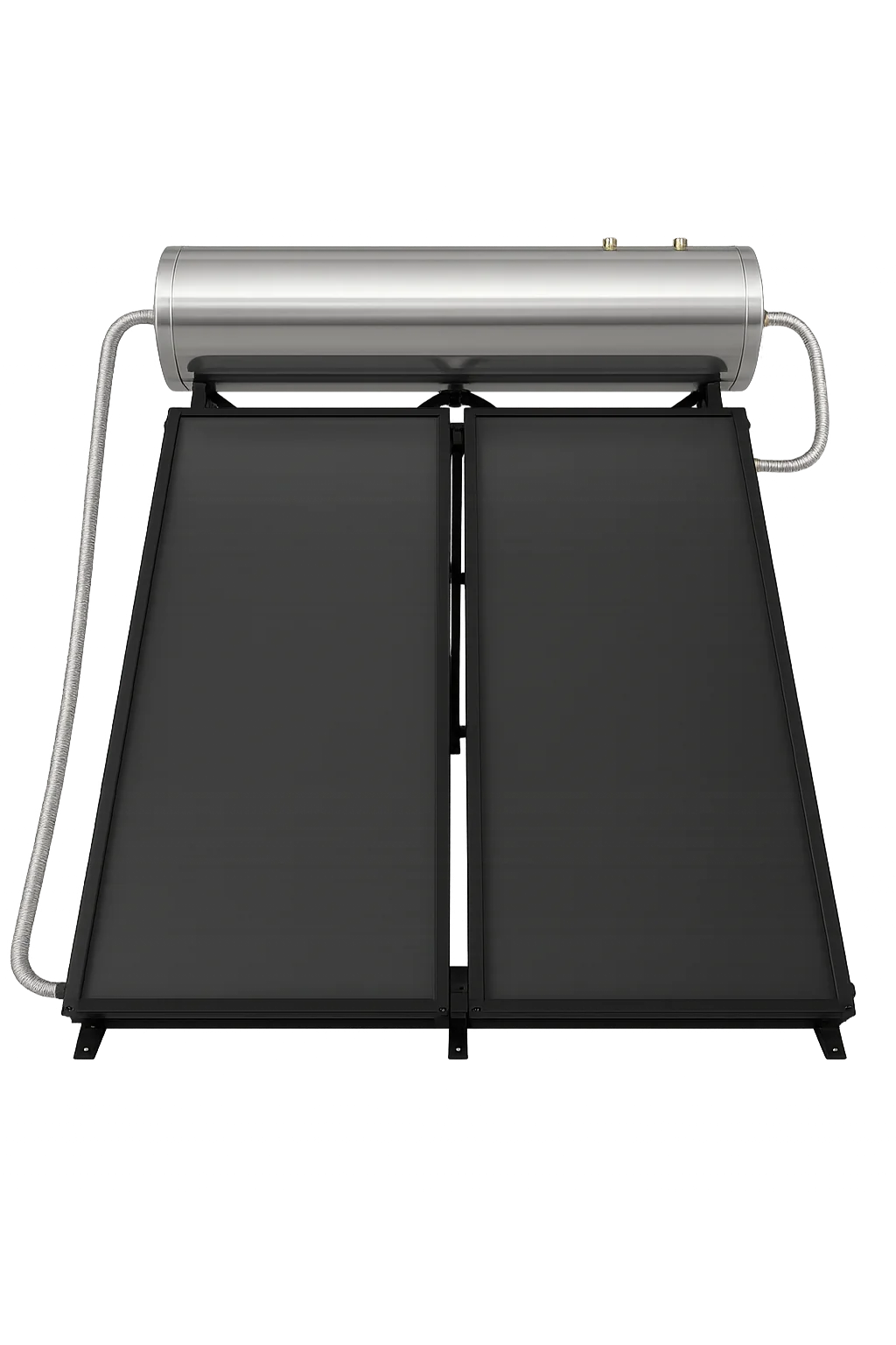 200L flat-panel solar water heater electric, ensuring an endless supply of hot water for domestic bathrooms and RVs